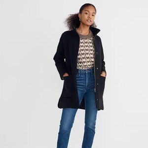 NWT Madewell Estate Cocoon Coat in Insuluxe Fabric Large